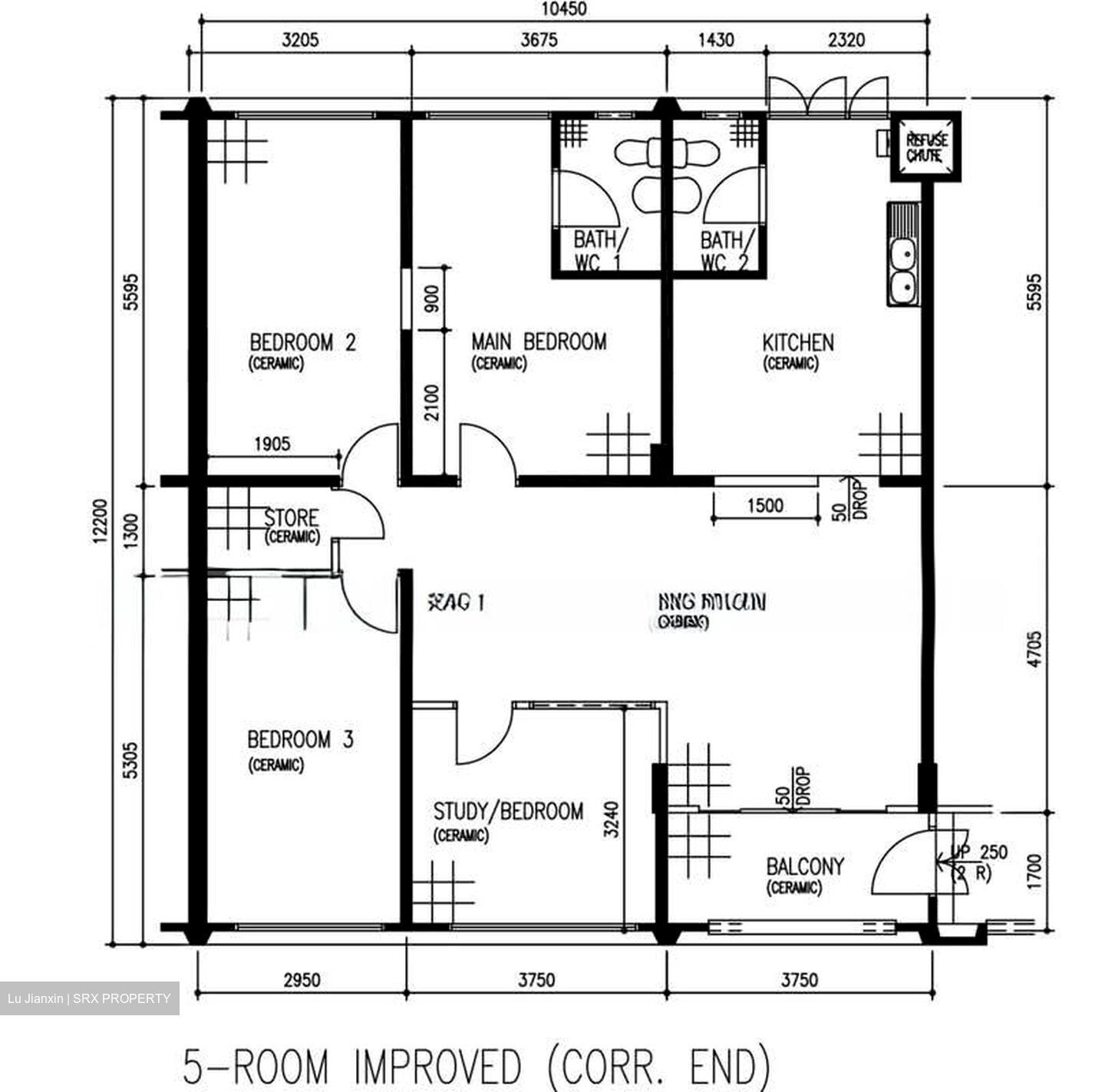 Blk 212 Choa Chu Kang Central (Choa Chu Kang), HDB 5 Rooms #604491431